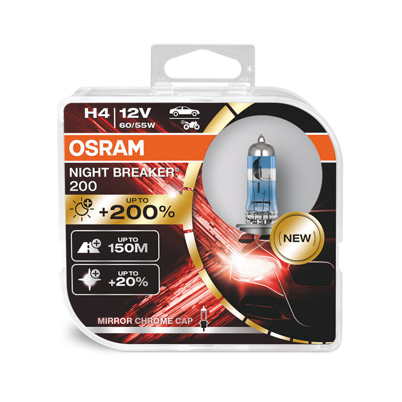 H4-es Osram Night Breaker 200